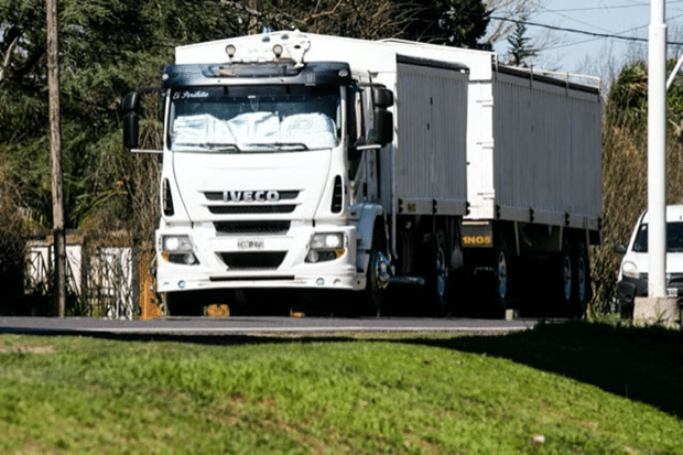 Supply Chain - White Truck