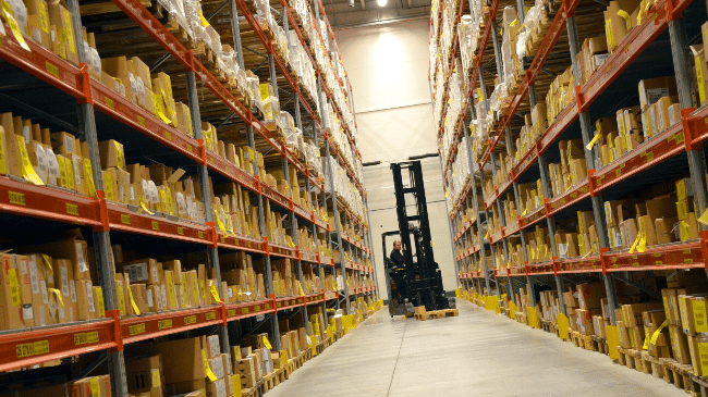 Logistics Forklift Warehouse
