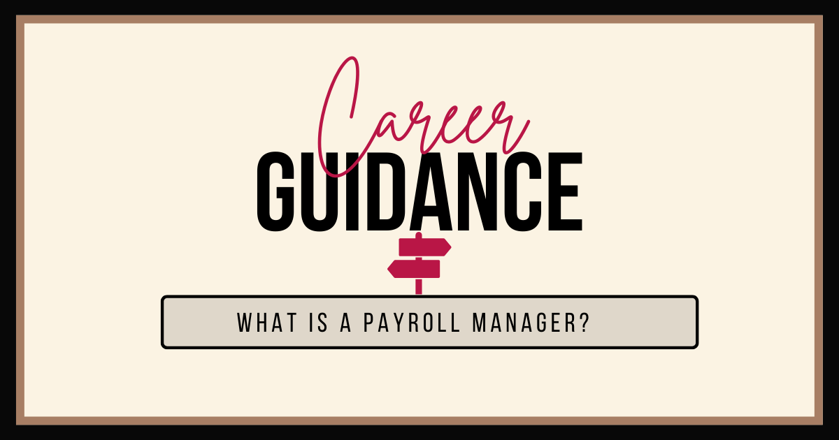 Career Guidance Payroll Manager