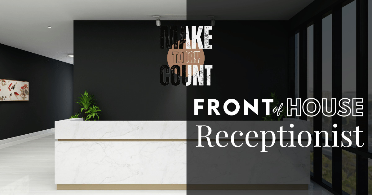 Front Desk Receptionist Greeter