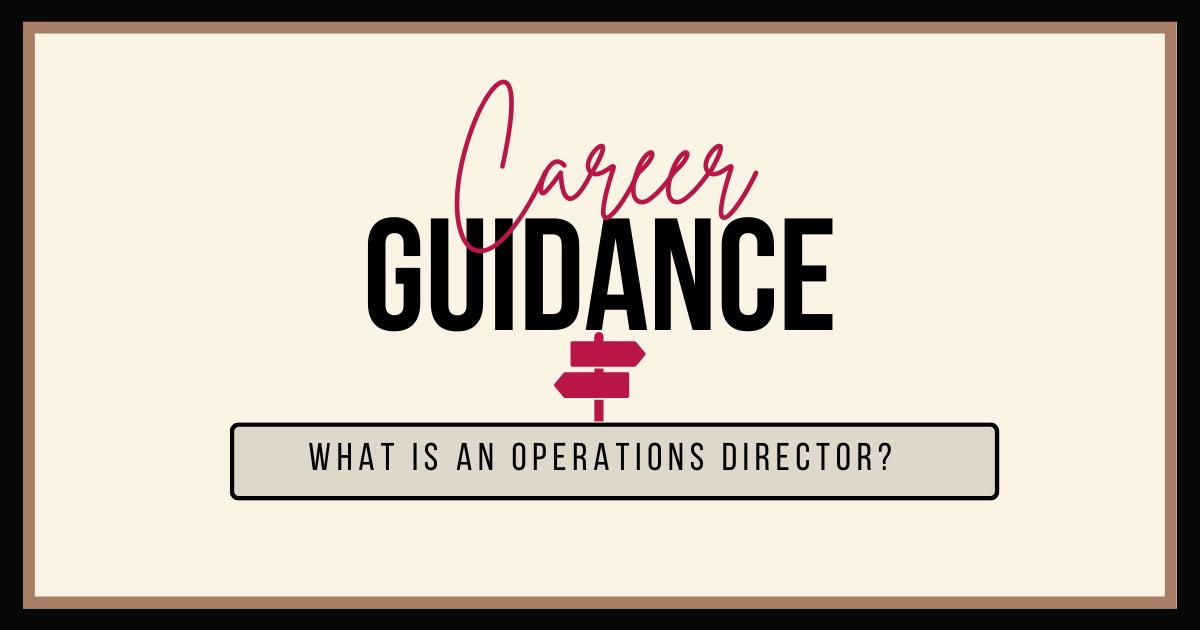 What is a director of operations