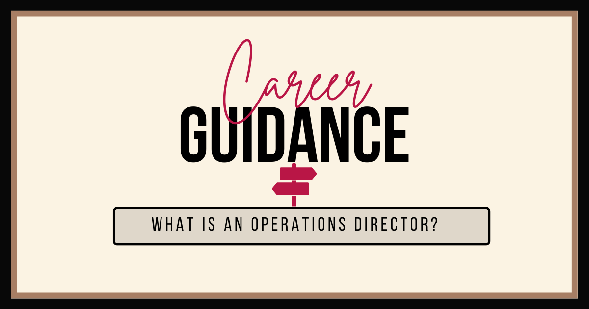 What Is An Operations Director Hall Recruitment