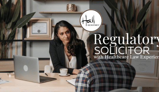 Regulatory Solicitor with Healthcare Law Experience