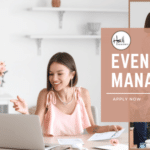 Events Manager Position in Dublin 12. Looking for exceptional Party planners who are looking to make the next leap in their career to manage and launch major events.