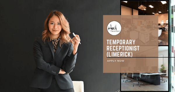 The Temporary Receptionist position in Limerick City involves overseeing front desk operations and providing administrative support within a professional office setting. This temporary role, available from 20 May to 7 June 2024, entails managing visitor interactions, coordinating communications, and maintaining the operational standards of meeting rooms and office equipment. The position offers a competitive hourly rate along with complimentary breakfast and lunch, catering to candidates with robust customer service and organisational capabilities.