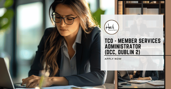 Join a prestigious financial institution in Dublin City Centre as a TCO - Member Services Administrator, where you'll play a vital role in supporting key financial services and ensuring smooth operations. This 6-month, full-time position offers an excellent opportunity to enhance your administrative and financial skills in a dynamic office environment. With responsibilities ranging from processing transactions to assisting with account management and customer queries, you'll gain valuable experience while working alongside a professional team. If you're organised, detail-oriented, and ready to make an impact, this role provides a competitive hourly rate and the chance to advance your career in financial administration.