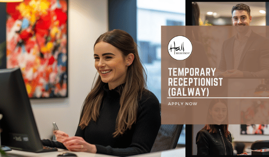 Temporary Receptionist Galway