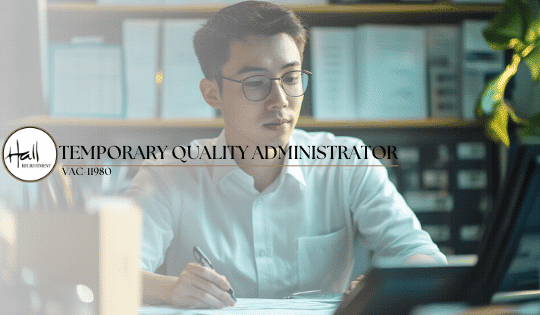 Temporary Quality Administrator