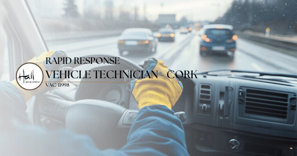 The Rapid Response Vehicle Technician – Cork role offers a €43,800 base salary with shift allowance and overtime potential up to €55,000. This field-based position involves diagnosing and repairing minor vehicle faults roadside, providing quick solutions to get drivers moving again. With a company van, full tools, and strong benefits, this is a great opportunity for mechanics seeking a well-paid, independent role.