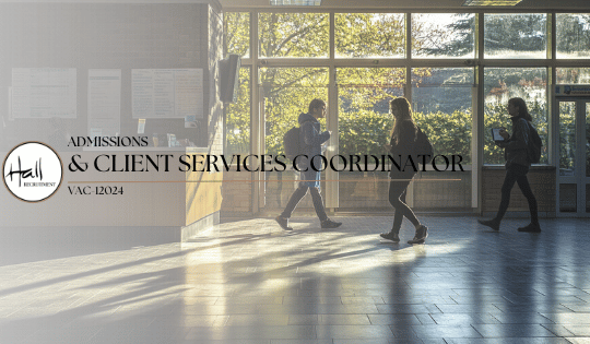 Admissions and Client Services Coordinator