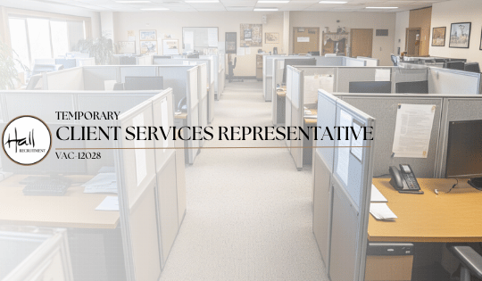 Temporary Client Services Representative