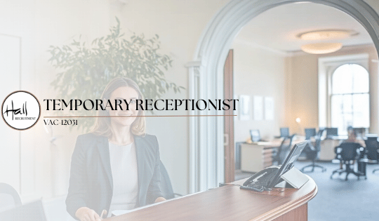 Temporary Receptionist