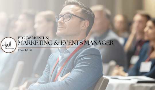 Marketing and Events Manager