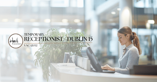 We are recruiting a Temporary Receptionist for a data management technology company based in Blanchardstown, Dublin 15. This front desk role will support the team during holiday leave periods and requires strong communication and organisational skills. This assignment is split across two confirmed bookings: 7th – 11th July 2025 (1 week) 5th – 22nd August 2025 (2.5 weeks) Applicants must be available for both date ranges. This is a fantastic opportunity to work with a growing tech company in a professional and supportive environment.
