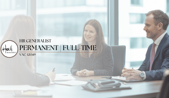 HR Generalist | Permanent – Full-Time
