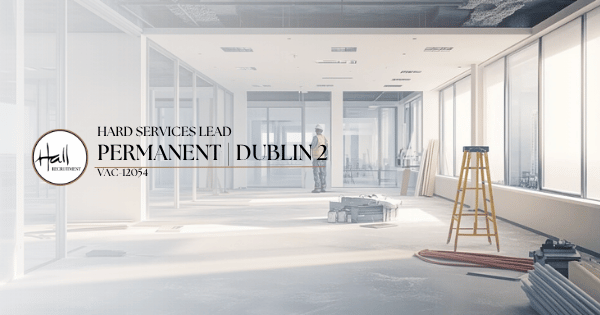 The Hard Services Lead – Permanent | Dublin 2 role is a full-time, on-site position overseeing mechanical and electrical facilities operations at a high-profile corporate office. With a starting salary from €62,000, this role involves managing planned and reactive maintenance, supervising technicians and vendors, ensuring regulatory compliance, and delivering seamless hard services support within a commercial office environment. A trade qualification in mechanical or electrical disciplines and five years of relevant experience are essential.