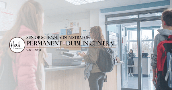 We are hiring a full-time, permanent Senior School Administrator for a respected secondary school in Dublin Central. This key role involves admin support to school leadership, coordination of exams and events, and regular communication with students and parents. Candidates must have 5+ years of experience, excellent English, and full legal work eligibility in Ireland.
