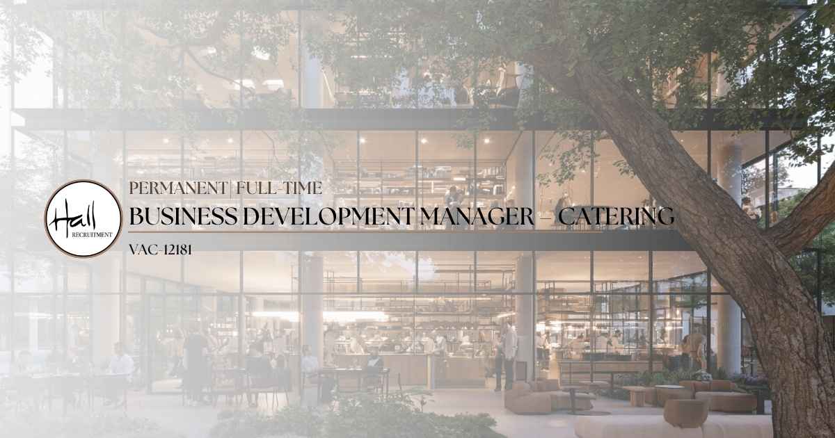 We are recruiting a Business Development Manager – Catering to join the growing Irish commercial team of a major international services organisation. This role will focus on developing new business across contract catering, workplace dining, corporate hospitality, leisure and event catering throughout Ireland. You'll work with prospective clients to understand their requirements and bring together culinary, operational and commercial specialists to develop solutions capable of winning their business. Importantly, you don't necessarily need to come from a traditional sales career. The client is also interested in commercially minded professionals from contract catering, food service and hospitality operations who understand the industry and can demonstrate an ability to build client relationships, identify opportunities and contribute to commercial growth.