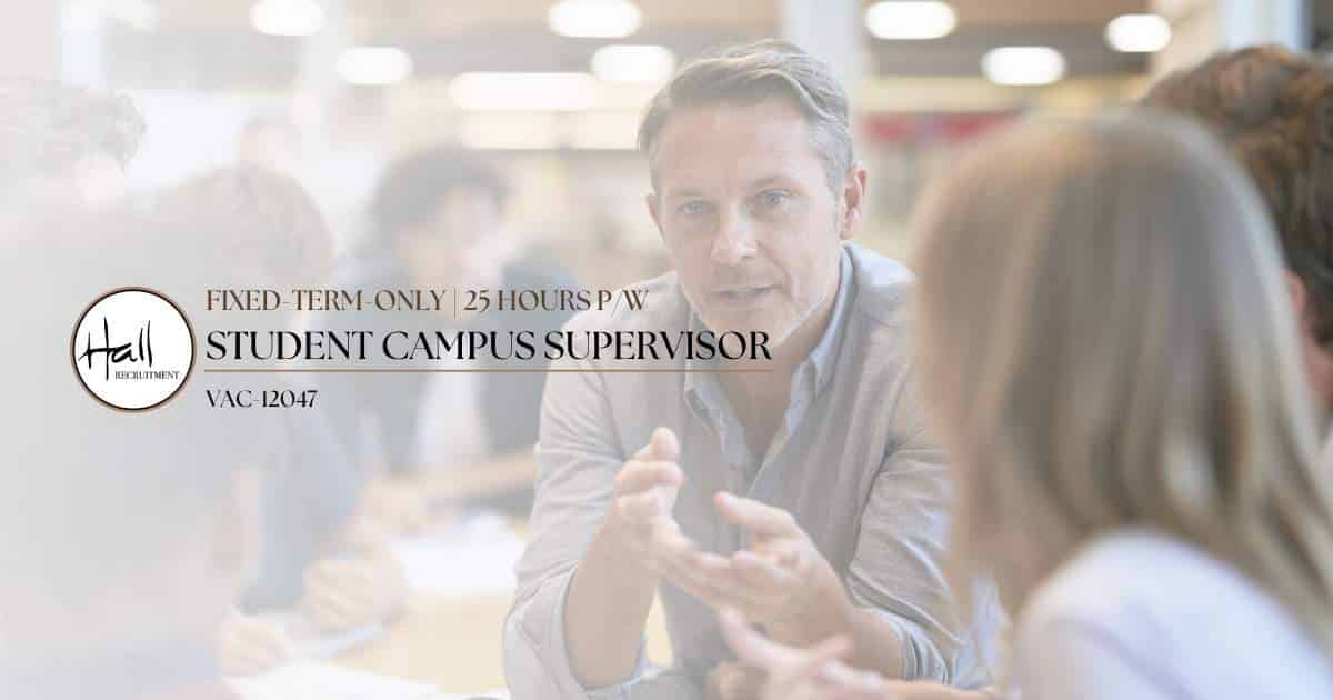 Hall Recruitment is recruiting a Student Campus Supervisor for an established second-level educational organisation in Dublin. This is a fixed-term, term-time-only position commencing immediately in October 2026 and continuing until May 2027. Working Monday to Friday, 10:00am–3:00pm, you will help maintain a safe, orderly and supportive environment for students throughout the school day. The position involves supervising student movement, monitoring communal areas, supporting school rules and responding appropriately to behavioural or safety concerns. You will be a visible and approachable presence within the school, helping students follow established procedures while ensuring any concerns are communicated promptly to the appropriate school personnel. This is not a teaching position. The primary responsibility is student supervision, safety and the smooth day-to-day operation of the school environment. We are interested in applicants who demonstrate maturity, reliability, good judgement and the ability to communicate confidently with teenagers. Previous experience in education would be beneficial, but applicants with relevant backgrounds in youth services, public service, security, community work or other supervisory environments are also encouraged to apply.